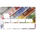 Autocollant Stranger Things numéro 1 carte bleue carte bancaire CB adhésif sticker