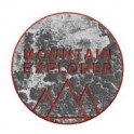 Autocollants mountain caches moyeu pour jante auto stickers