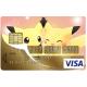Autocollant Pikachu numéro 123 carte bleue carte bancaire CB adhésif sticker logo 123