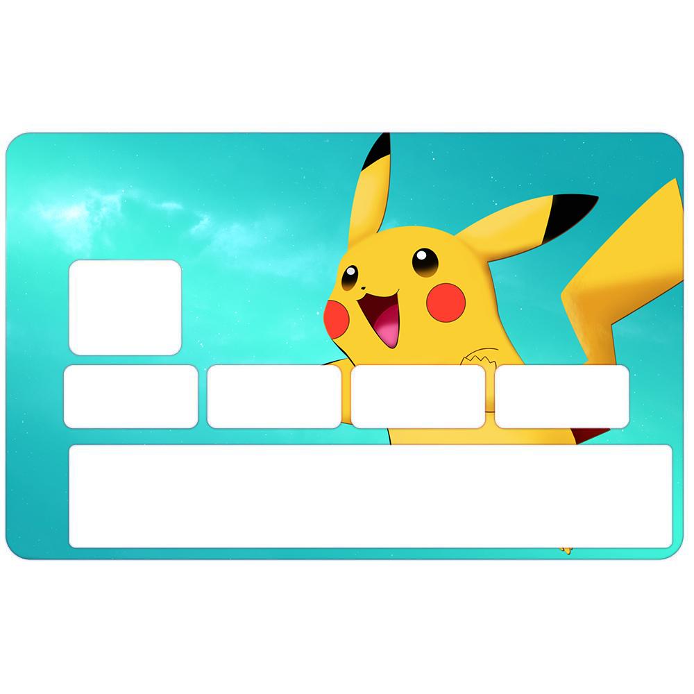 Autocollant Stranger Things numéro 1 carte bleue carte bancaire CB adhésif sticker