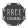 Autocollants race experience caches moyeu pour jante auto stickers