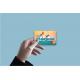 Autocollant Pingouins2 numéro 127 carte bleue carte bancaire CB adhésif sticker logo 127