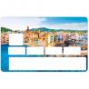 Autocollant Saint Tropez2 numéro 137 carte bleue carte bancaire CB adhésif sticker logo 137