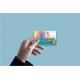 Autocollant Stranger Things numéro 1 carte bleue carte bancaire CB adhésif sticker