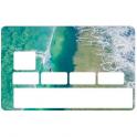 Autocollant Stranger Things numéro 1 carte bleue carte bancaire CB adhésif sticker