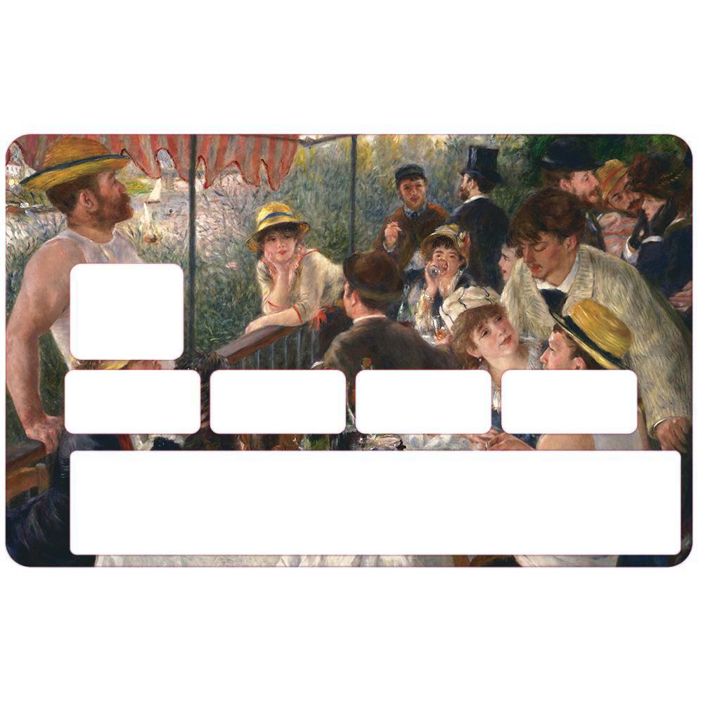 Autocollant Stranger Things numéro 1 carte bleue carte bancaire CB adhésif sticker
