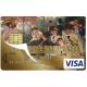 Autocollant Stranger Things numéro 1 carte bleue carte bancaire CB adhésif sticker
