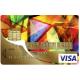 Autocollant Vitrail3 numéro 165 carte bleue carte bancaire CB adhésif sticker logo 165