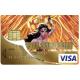 Autocollant Wonder Women numéro 167 carte bleue carte bancaire CB adhésif sticker logo 167