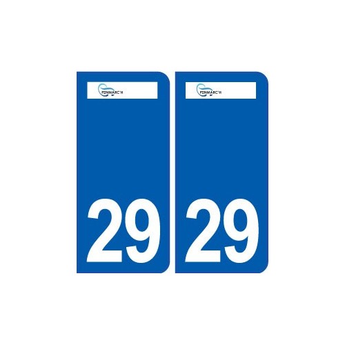 29 Penmarch logo autocollant plaque stickers ville