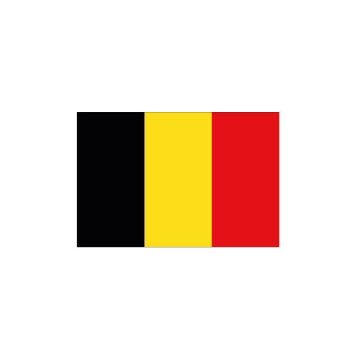 Autocollant Drapeau Belgium Belgique sticker
