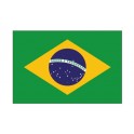 Autocollant Drapeau Brazil Brésil sticker