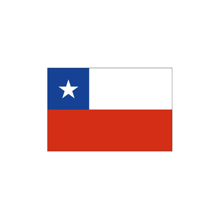Autocollant Drapeau Chile chili sticker