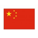 Pegatina de la Bandera de china de la etiqueta engomada