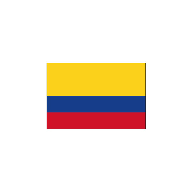 Autocollant Drapeau Columbia Colombie sticker