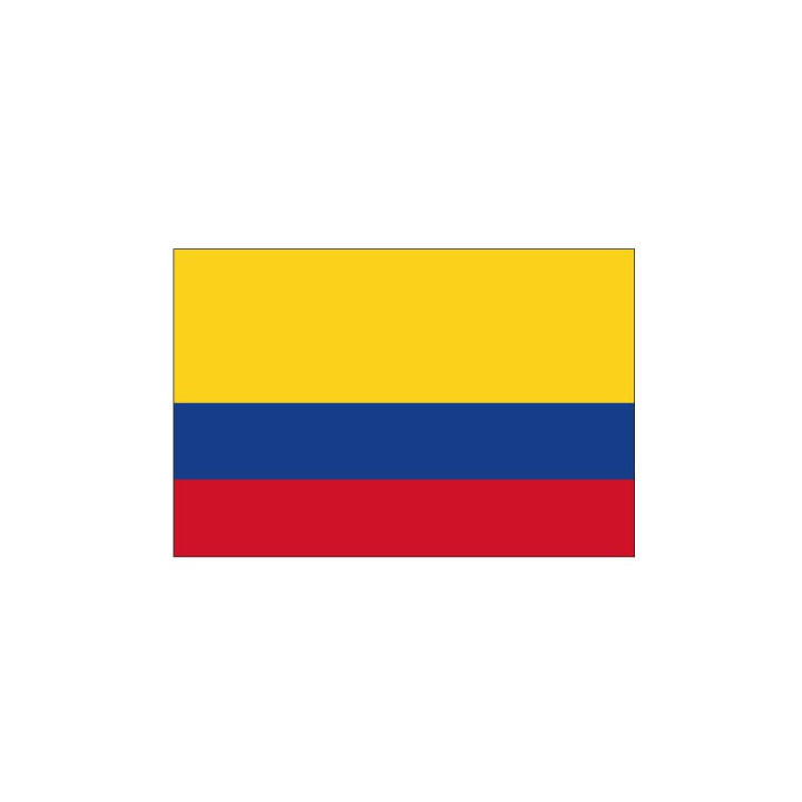 Autocollant Drapeau Columbia Colombie sticker