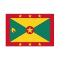 Autocollant Drapeau Grenada Grenade sticker