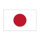 Autocollant Drapeau Japan Japon sticker