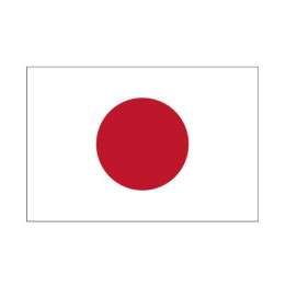 Autocollant Drapeau Japan Japon sticker