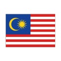Autocollant Drapeau Malaysia Malaisie sticker