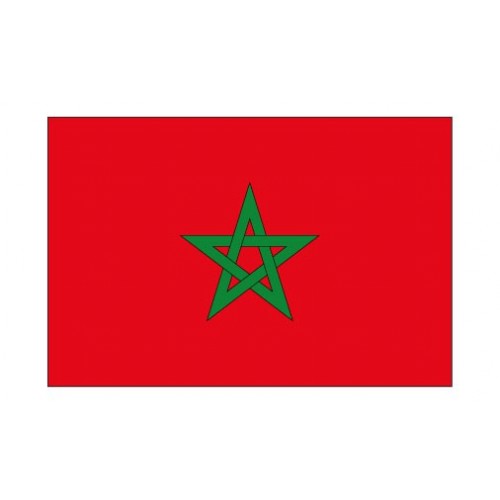 Autocollant Drapeau Morocco Maroc sticker