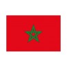 Autocollant Drapeau Morocco Maroc sticker