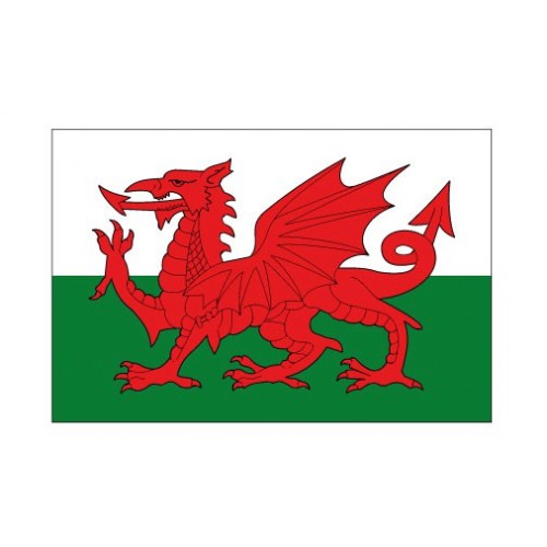 Autocollant Drapeau Wales Pays de galle sticker