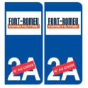 Ski france pyrénées font romeu autocollant plaque sticker département au choix