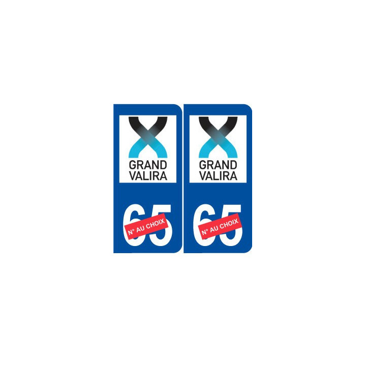 Ski Andorre grand valira autocollant plaque sticker département au choix