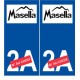 Ski espagne massella autocollant plaque sticker département au choix