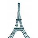 Tour eiffel paris autocollant stickers adhésif