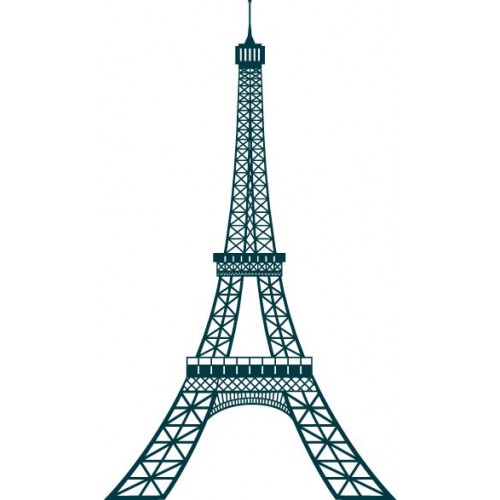 Tour eiffel paris autocollant stickers adhésif