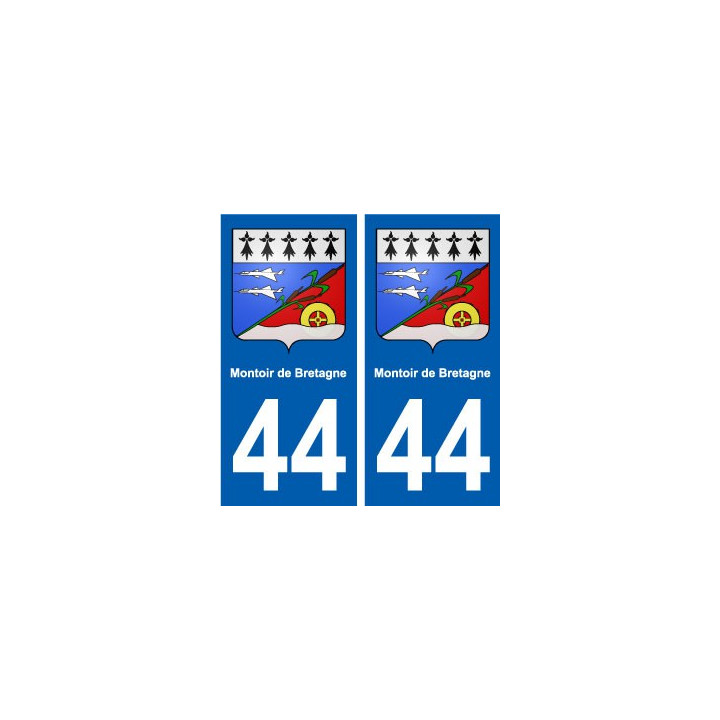 44 Montoir-de-Bretagne blason ville autocollant plaque stickers