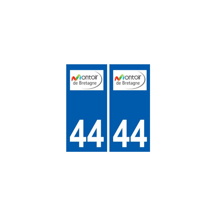 44 Montoir-de-Bretagne logo ville autocollant plaque stickers