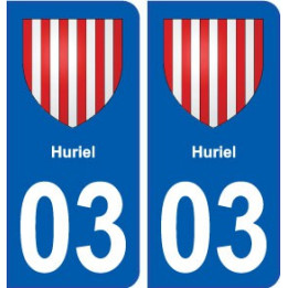 03 Lapalisse blason ville autocollant plaque stickers