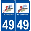 49 La Jumellière logo autocollant plaque stickers ville