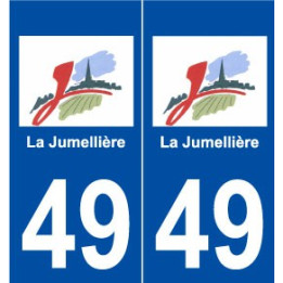 49 La Meignanne logo autocollant plaque stickers ville