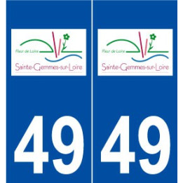 49 Sainte-Gemmes-sur-Loire logo autocollant plaque stickers ville