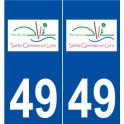 49 Sainte-Gemmes-sur-Loire logo autocollant plaque stickers ville