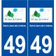 49 Saint-Jean-de-Linières logo autocollant plaque stickers ville