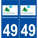 49 Saint-Jean-de-Linières logo autocollant plaque stickers ville