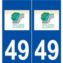 49 Soulaines-sur-Aubance logo autocollant plaque stickers ville