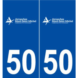 50 Bacilly logo autocollant plaque stickers ville