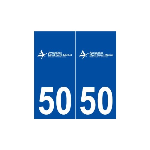 50 Bacilly logo autocollant plaque stickers ville