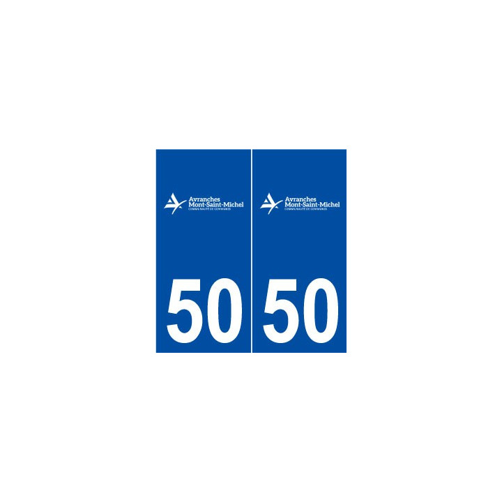 50 Bacilly logo autocollant plaque stickers ville