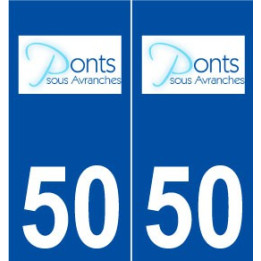 50 Ponts logo autocollant plaque stickers ville