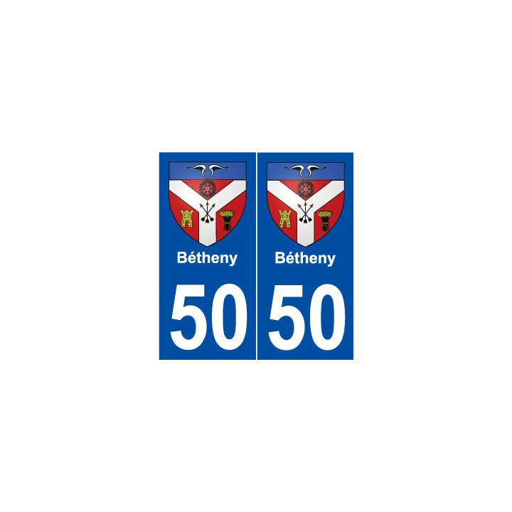 51 Bétheny blason autocollant plaque stickers ville