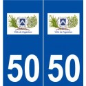 51 Fagnières logo autocollant plaque stickers ville