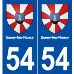 54 Essey-lès-Nancy blason autocollant plaque stickers ville