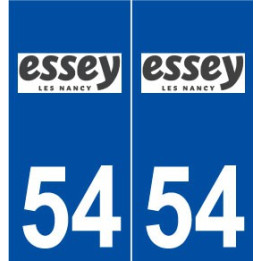 54 Essey-lès-Nancy logo autocollant plaque stickers ville